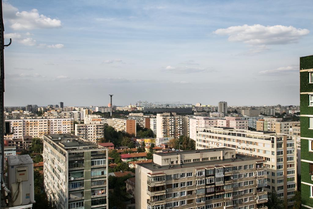 Sky Residence Boekarest Kamer foto