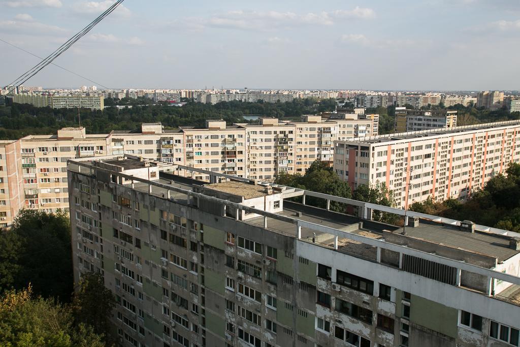Sky Residence Boekarest Kamer foto