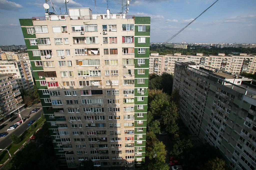 Sky Residence Boekarest Kamer foto